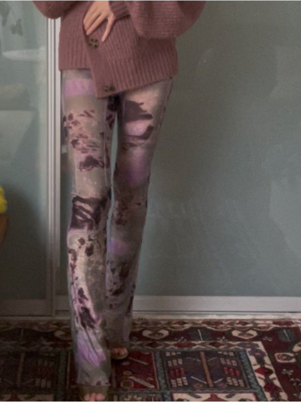 KNWLS halcyon flared leggings xs